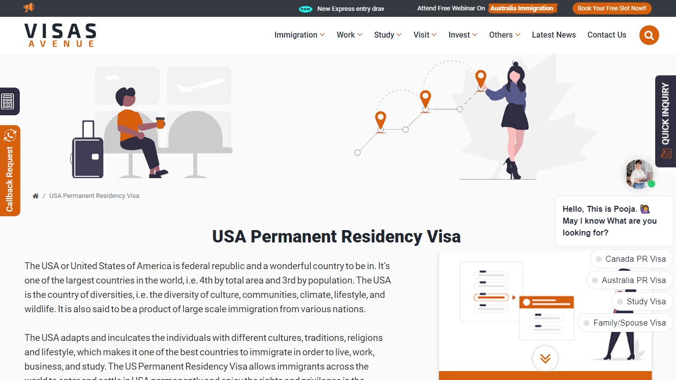 USA Permanent Residency Visa | Green Card - Visas Avenue